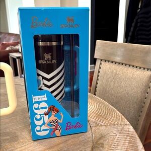 The Original 1959 Stanley Barbie Chevron Tumbler with Straw